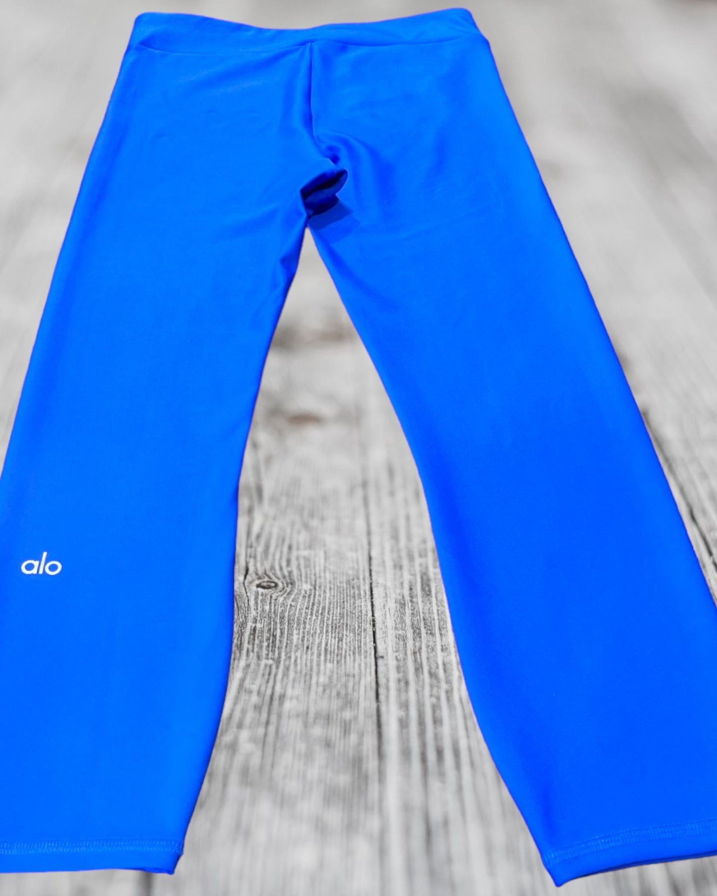 ALO leggings electric blue