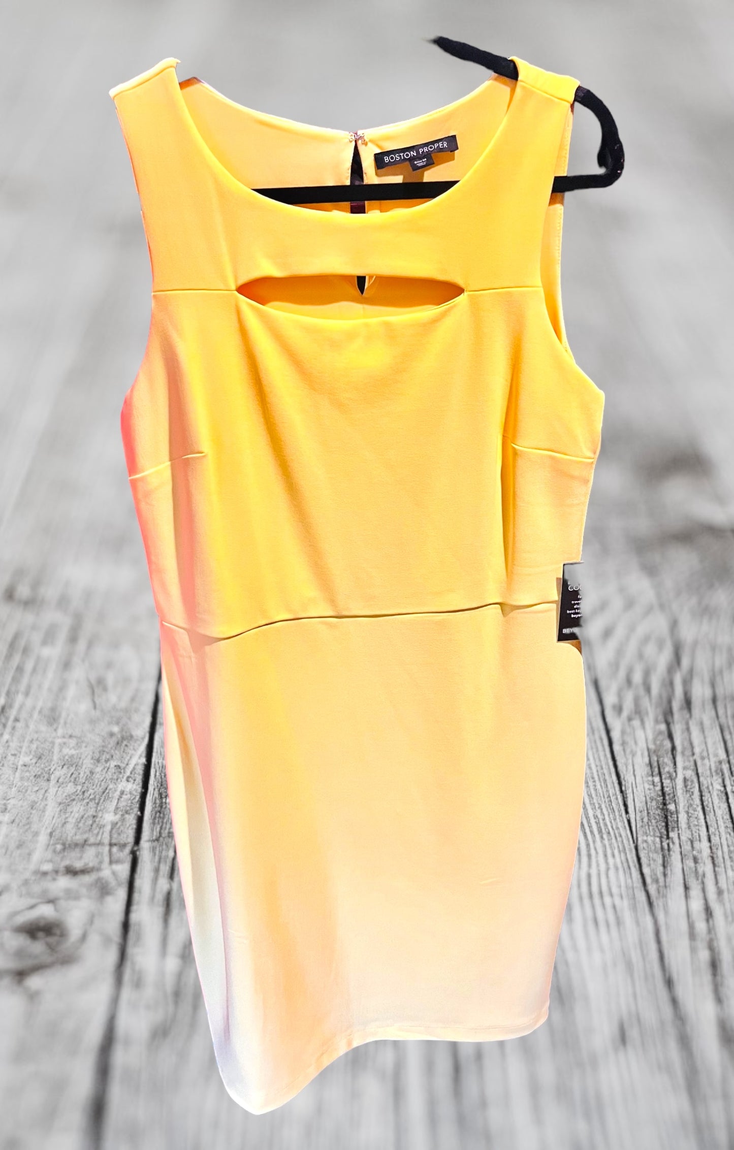 Boston Proper Yellow dress