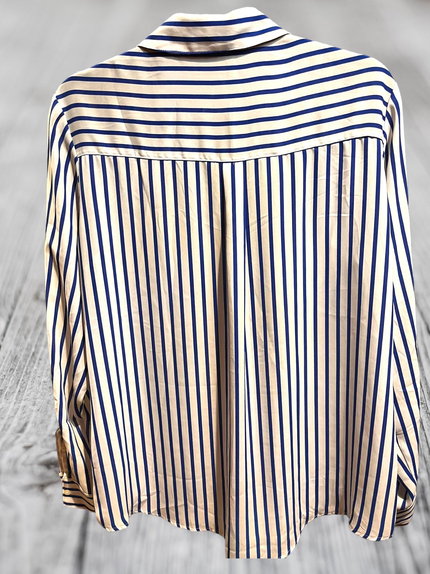 Express Navy stripe Portofino shirt