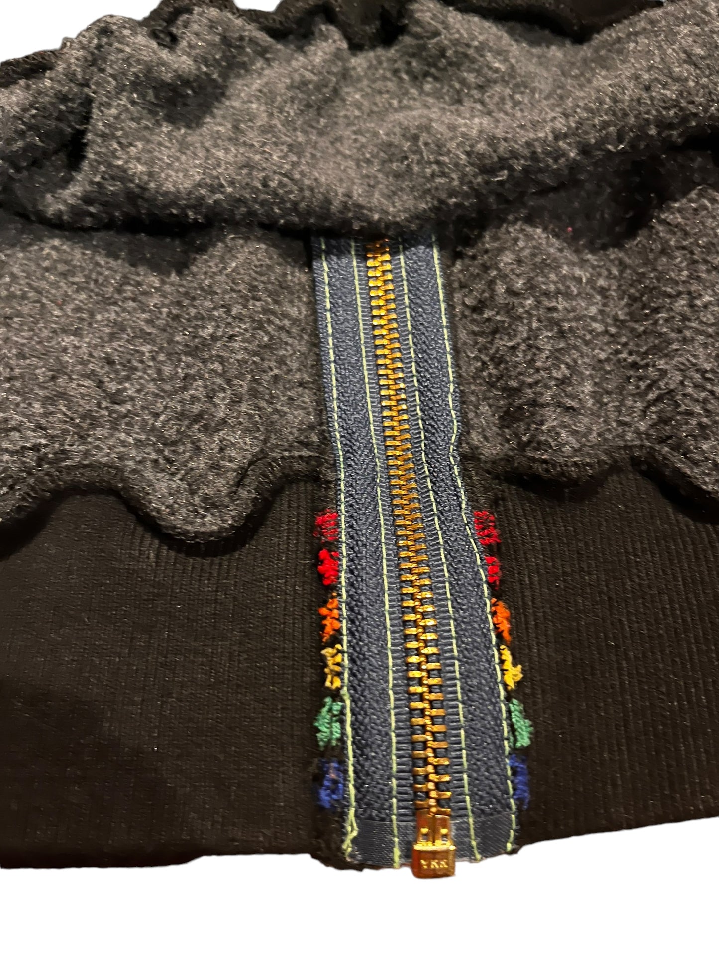 Aviator Nation🌈 Rib rainbow zip hoodie