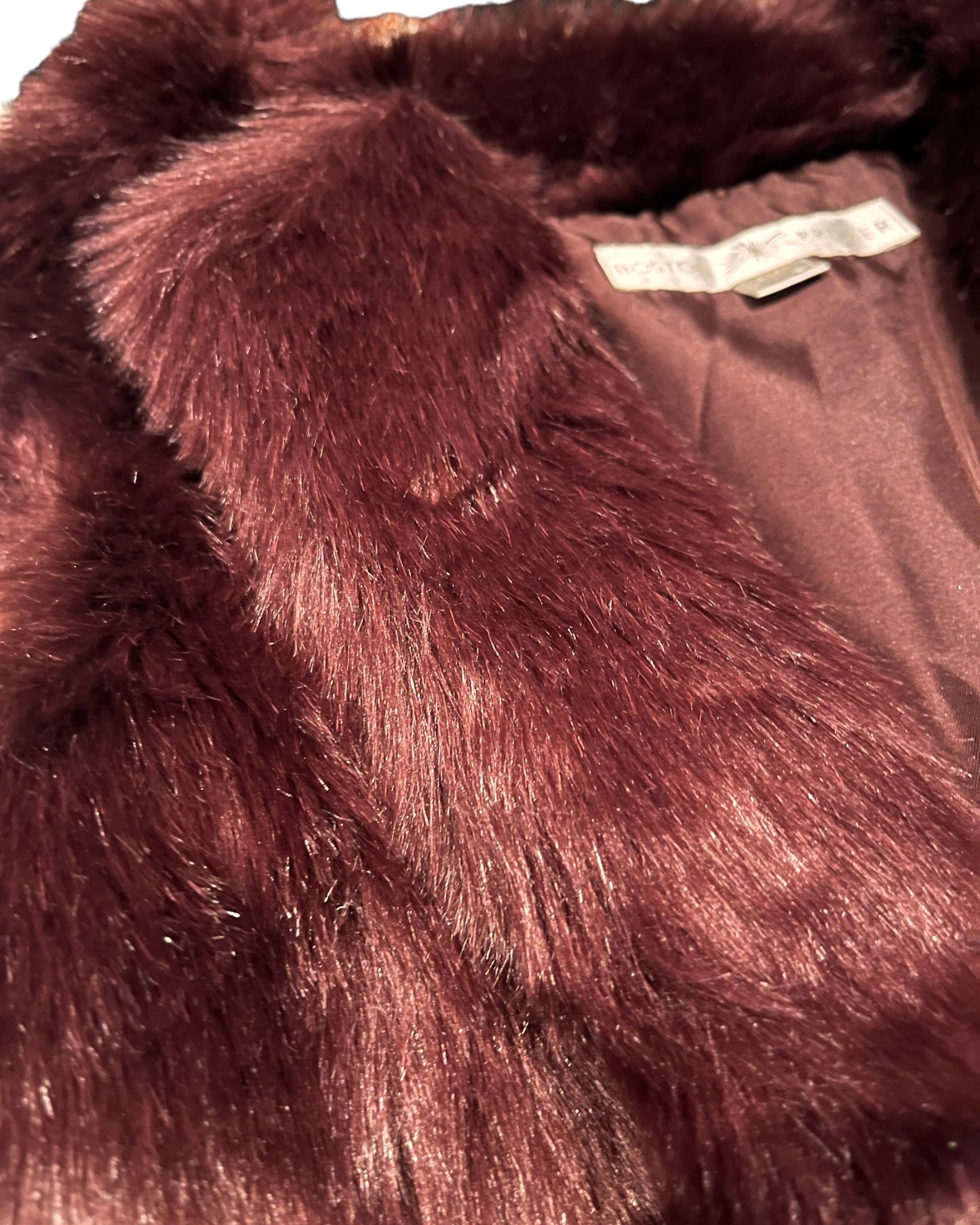 Boston Proper ⭐️ faux fur vest