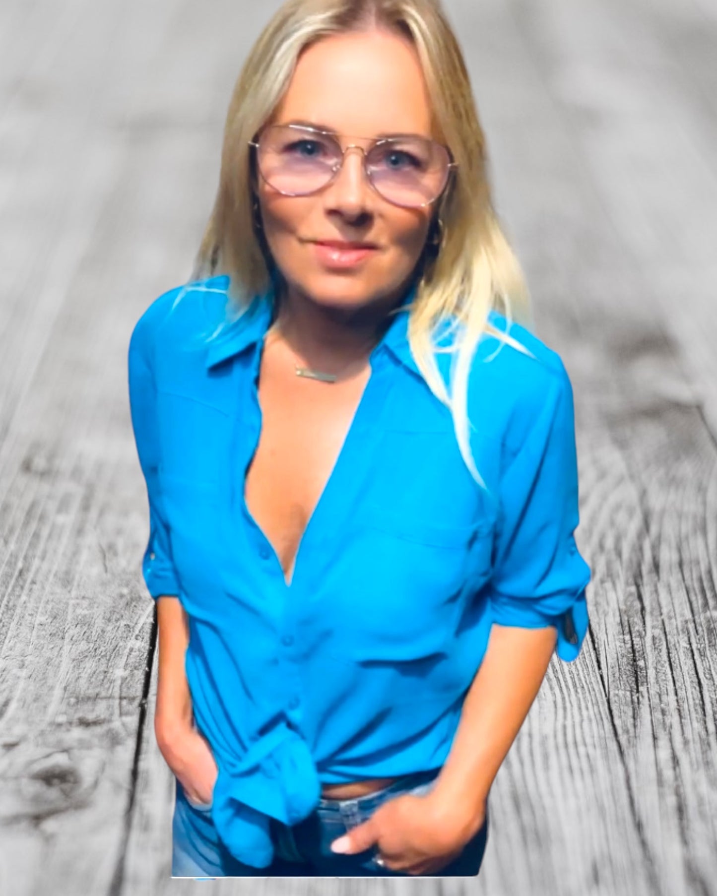 Express Blue Portofino shirt