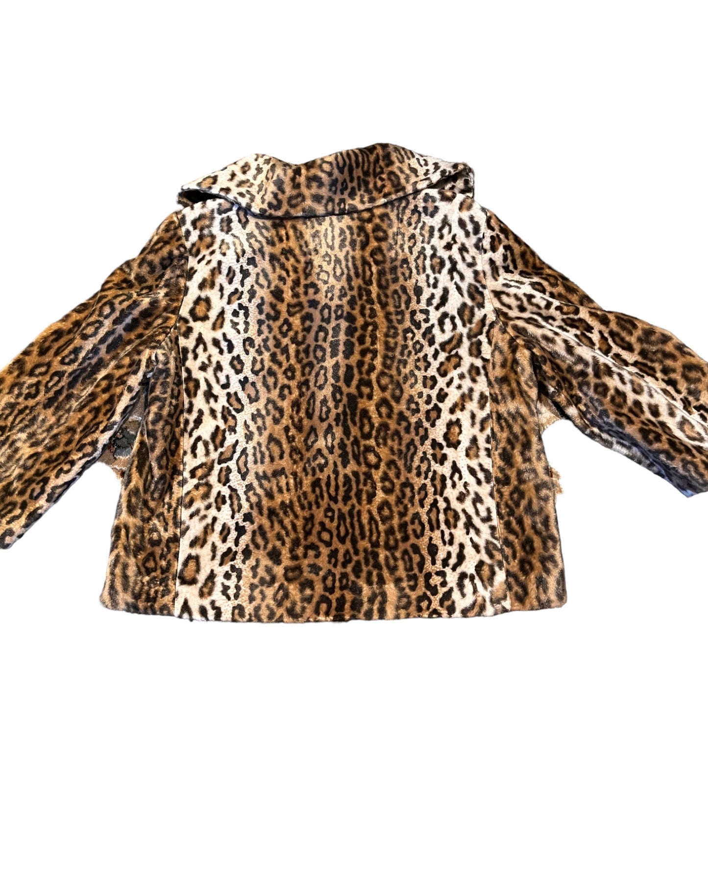 Boston Proper⭐️ Leopard 3/4 sleeve jacket