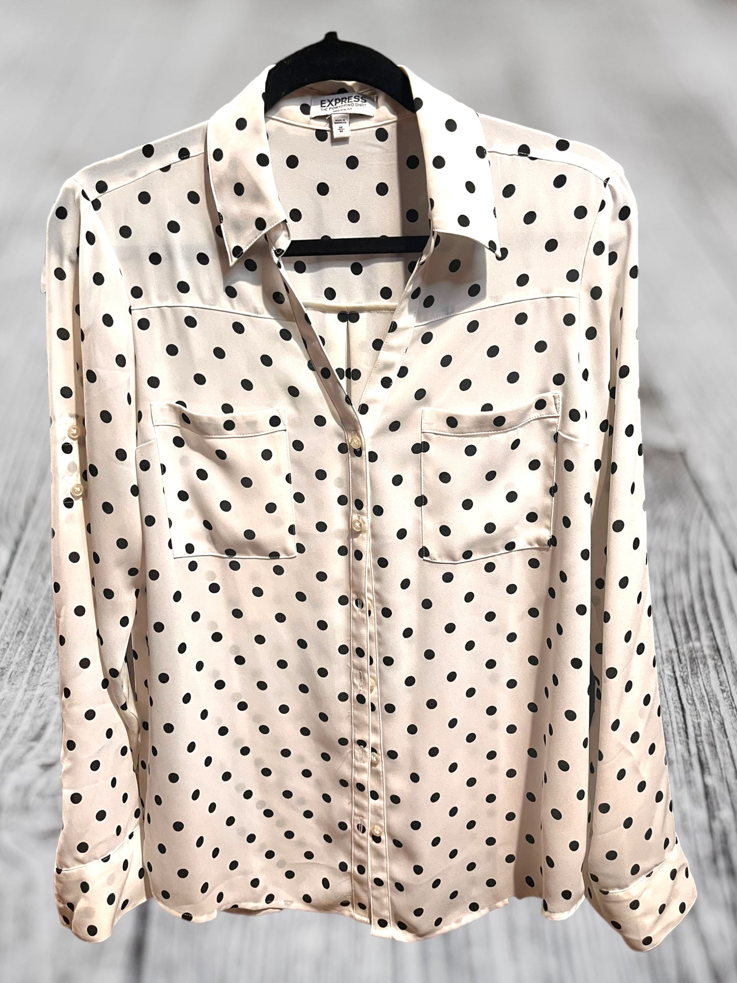 Express Polka Dot Portofino shirt