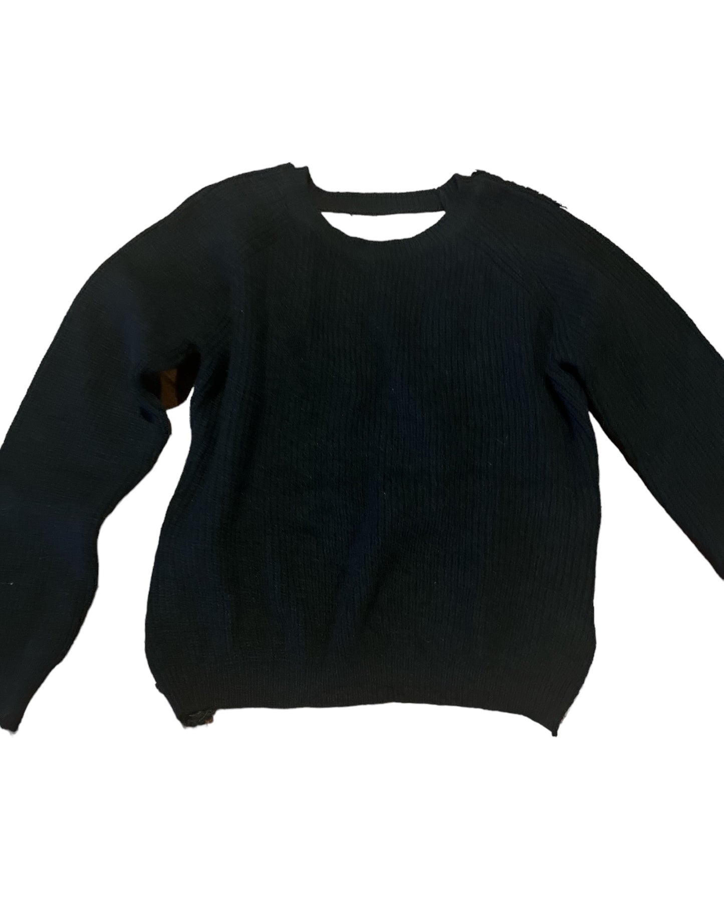 SHEIN open back sweater