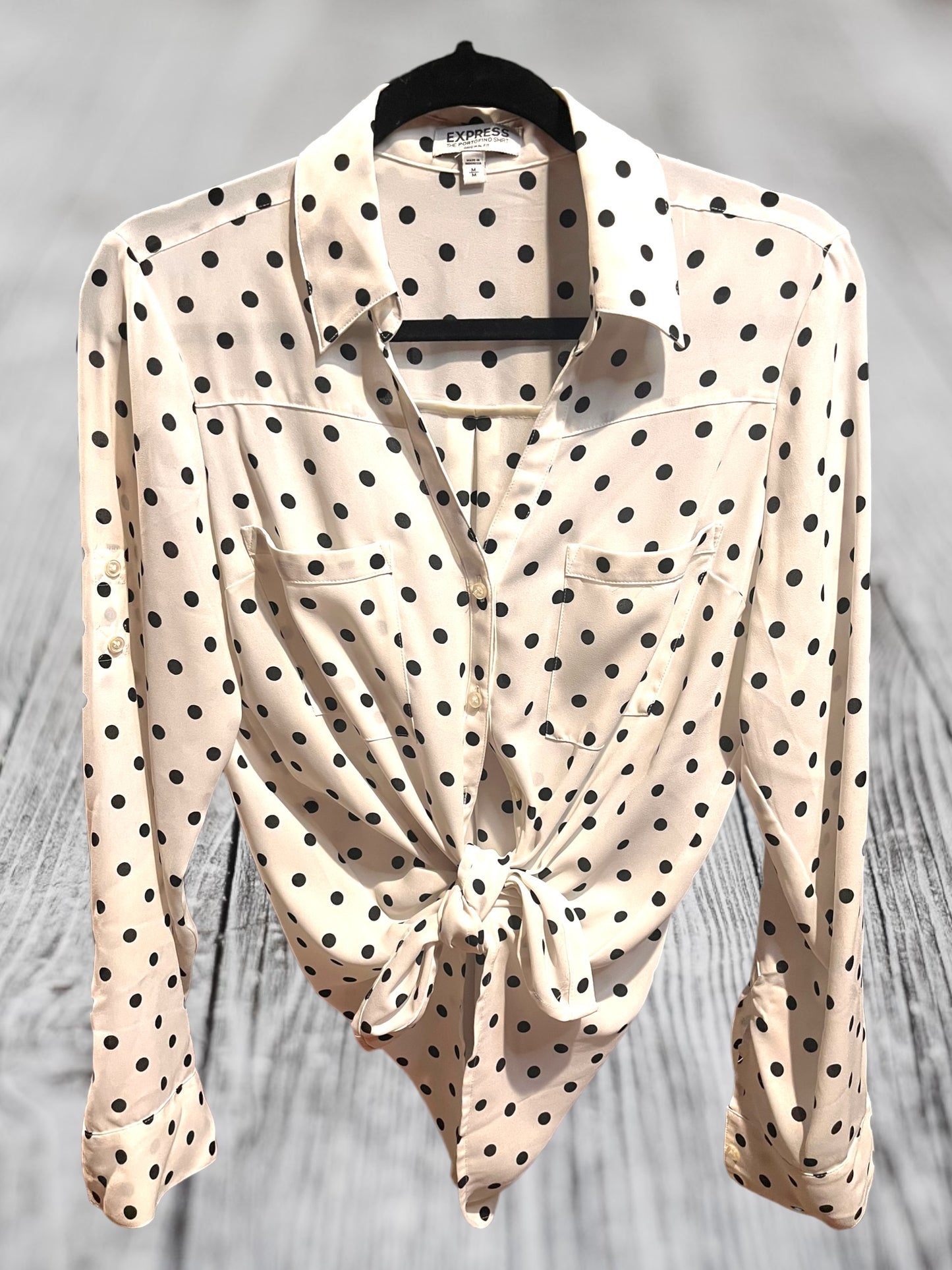 Express Polka Dot Portofino shirt