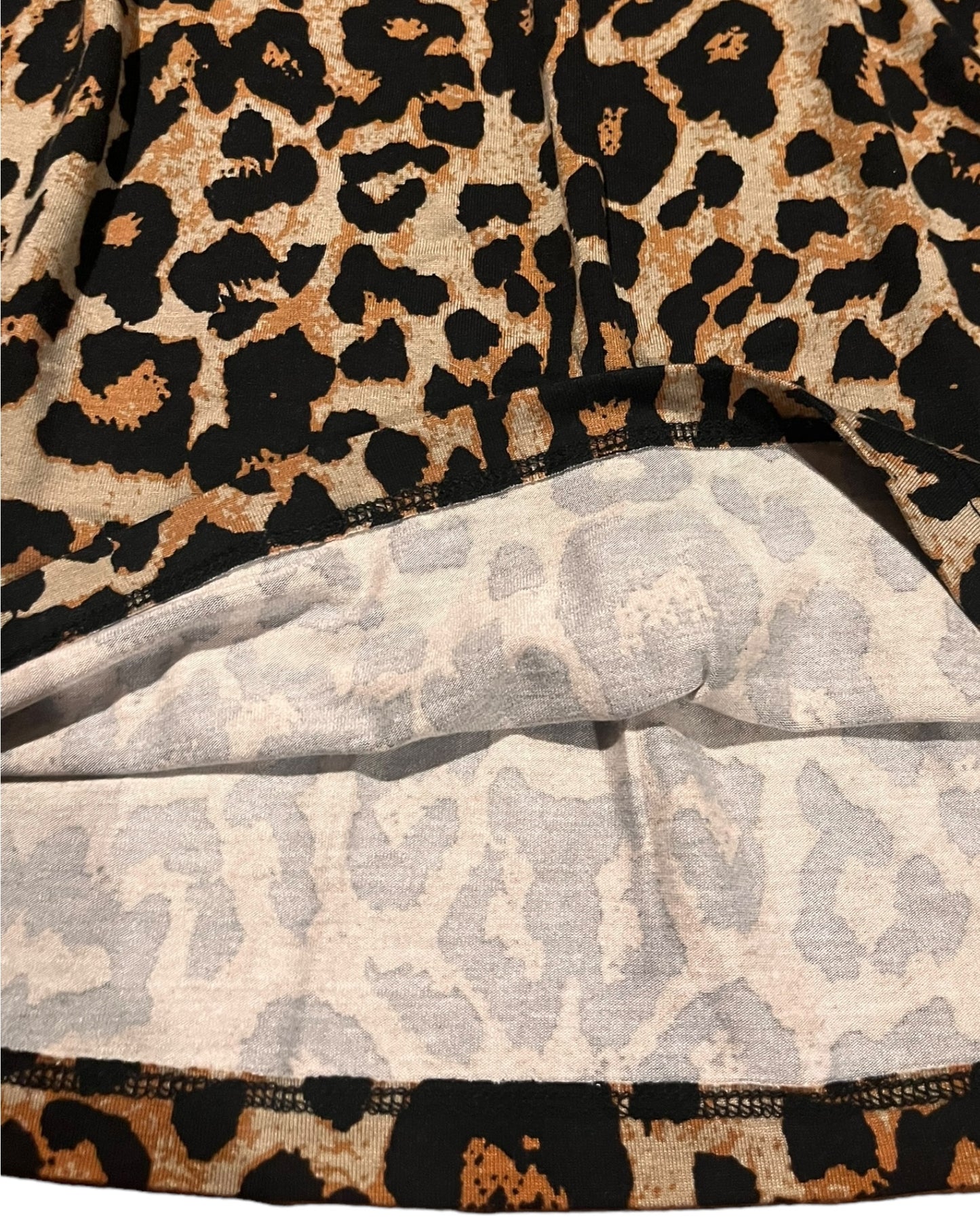 Boston Proper⭐️ Leopard cut out shoulder dress / tunic