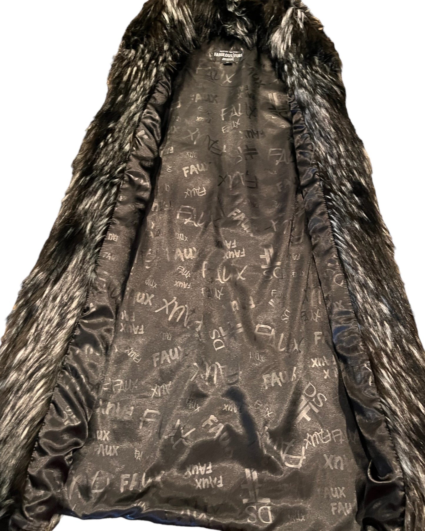 Fabulous Furs- Vest Faux Fur