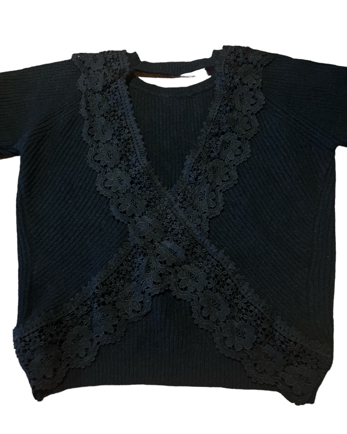 SHEIN open back sweater
