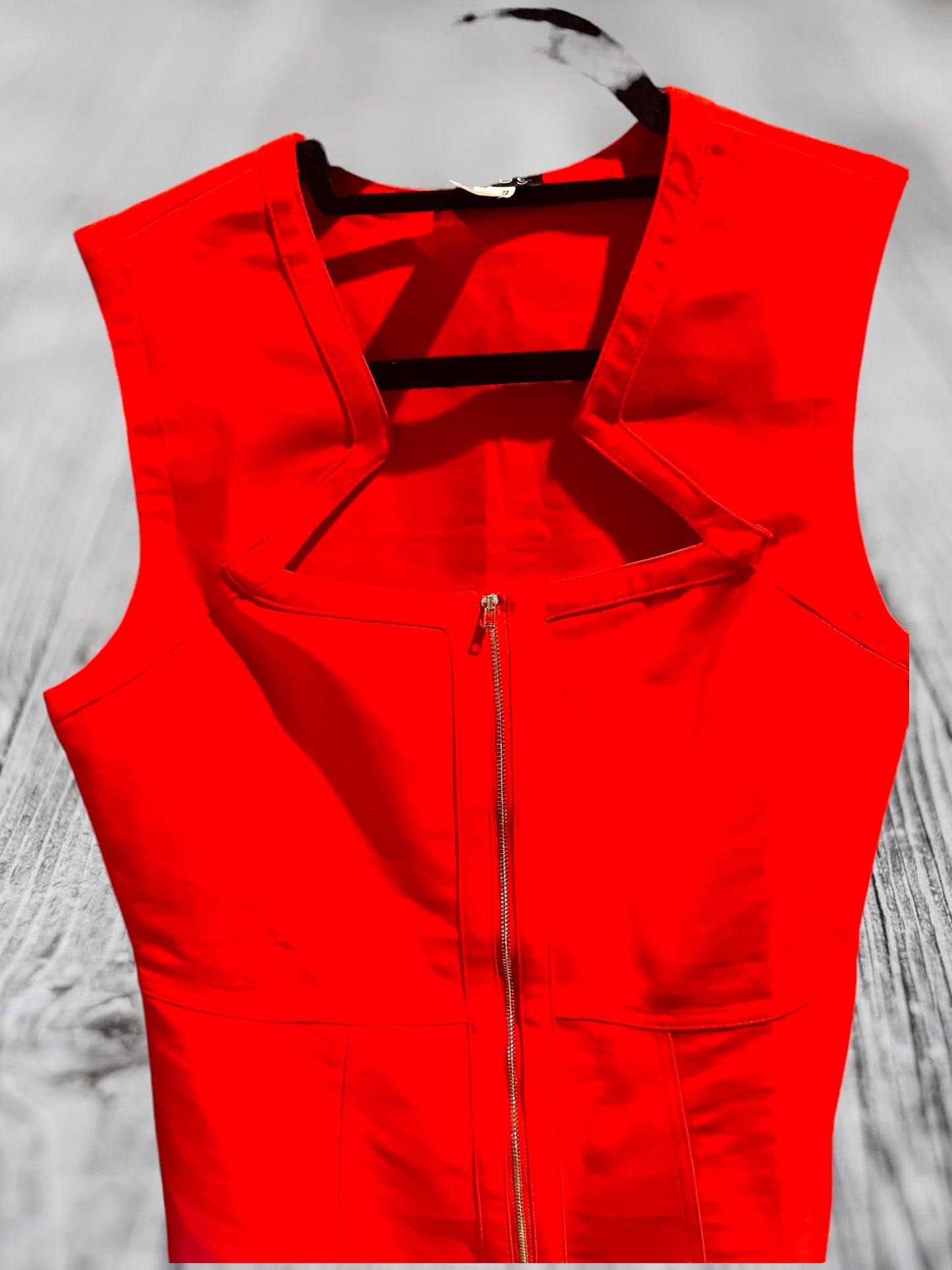 Venus red short dress