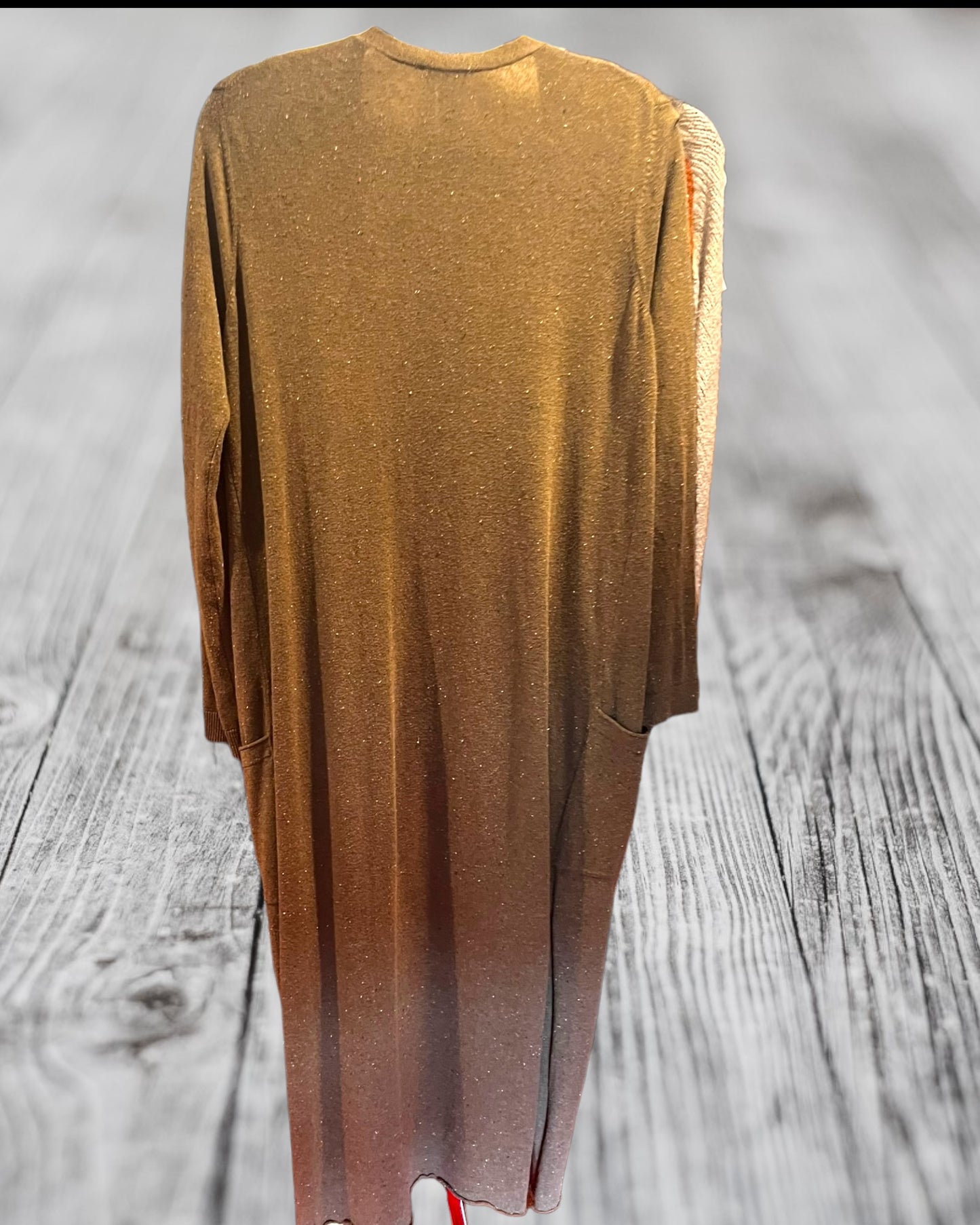 EXPRESS heather green long sweater