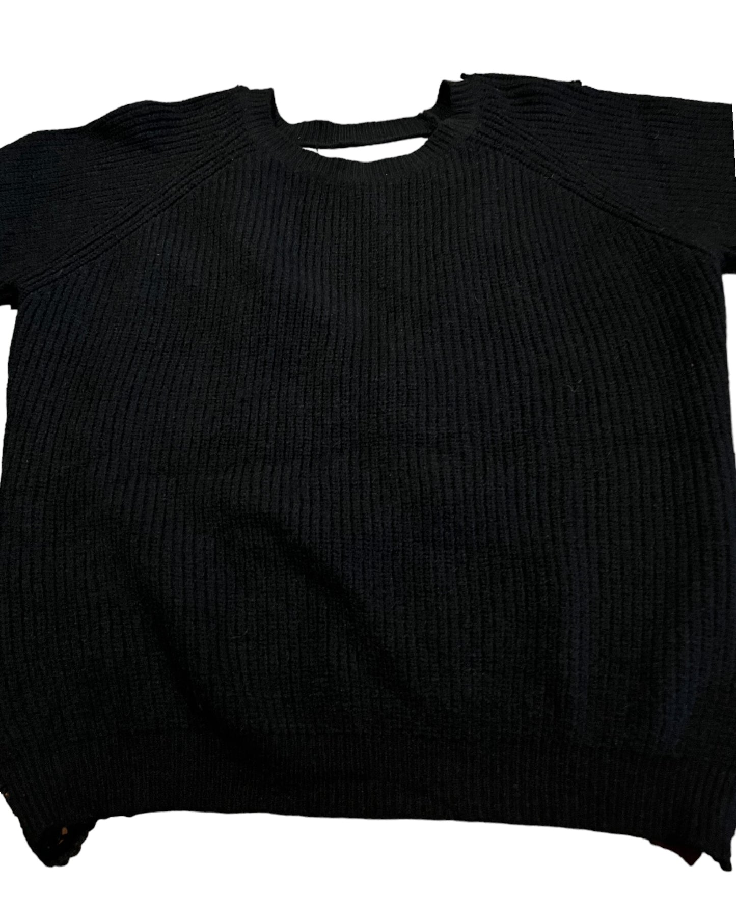 SHEIN open back sweater