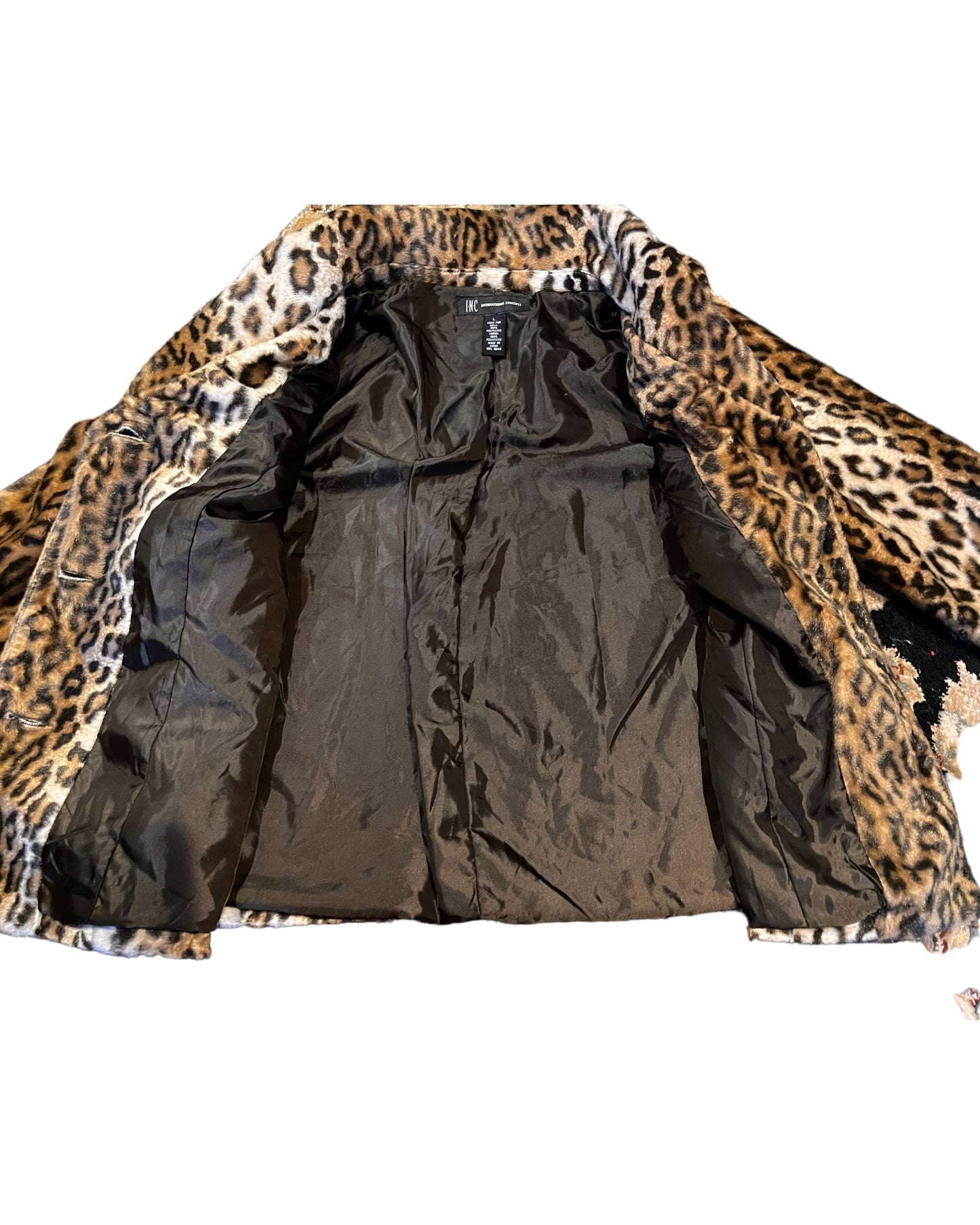 Boston Proper⭐️ Leopard 3/4 sleeve jacket