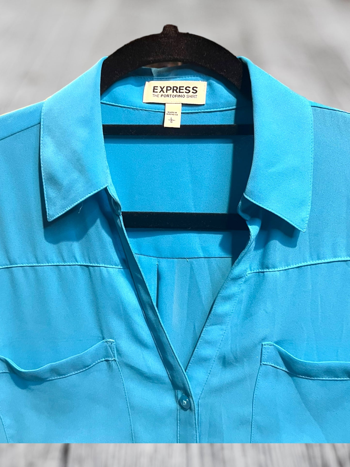Express Blue Portofino shirt