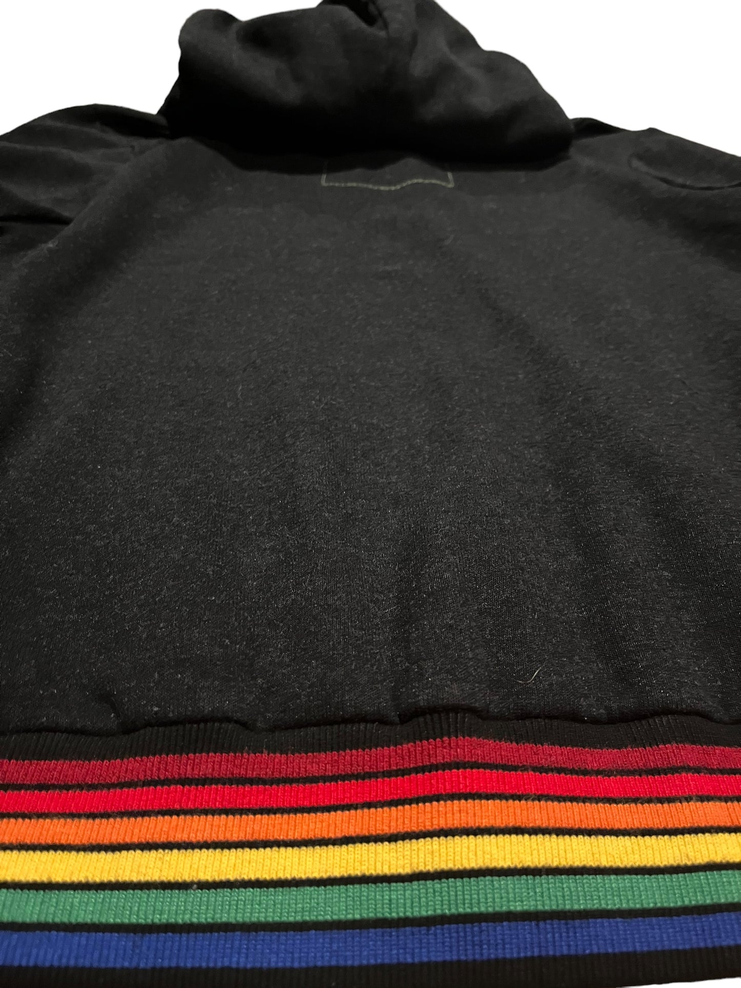Aviator Nation🌈 Rib rainbow zip hoodie