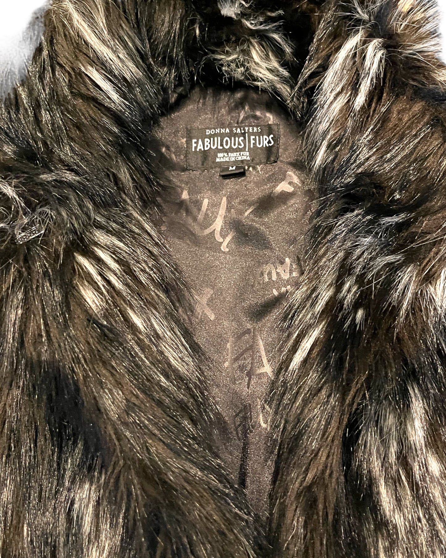 Fabulous Furs- Vest Faux Fur