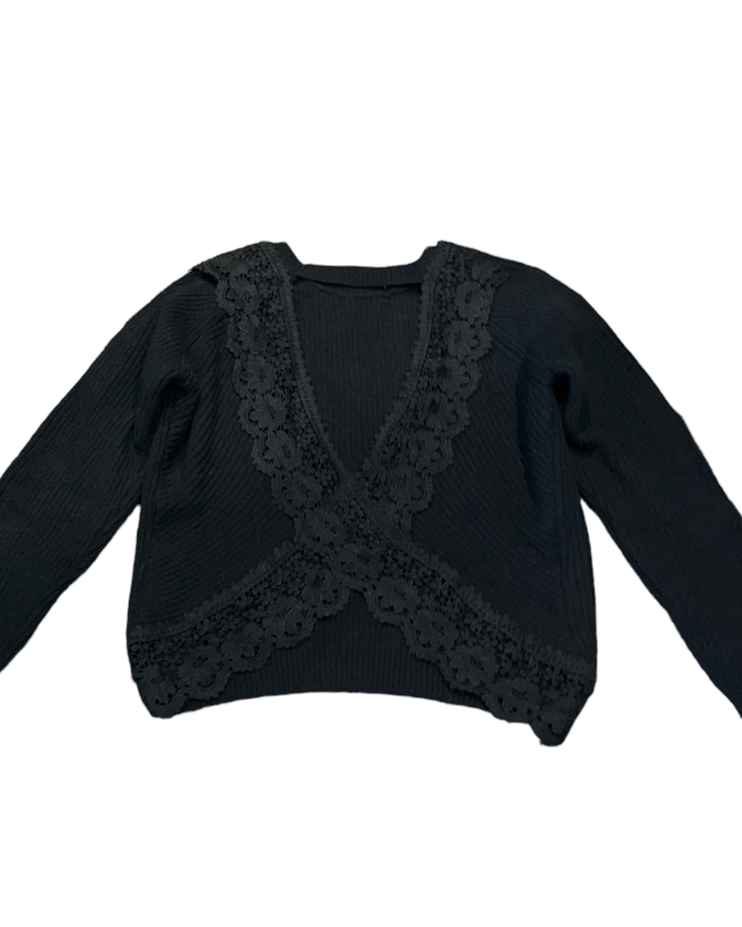 SHEIN open back sweater