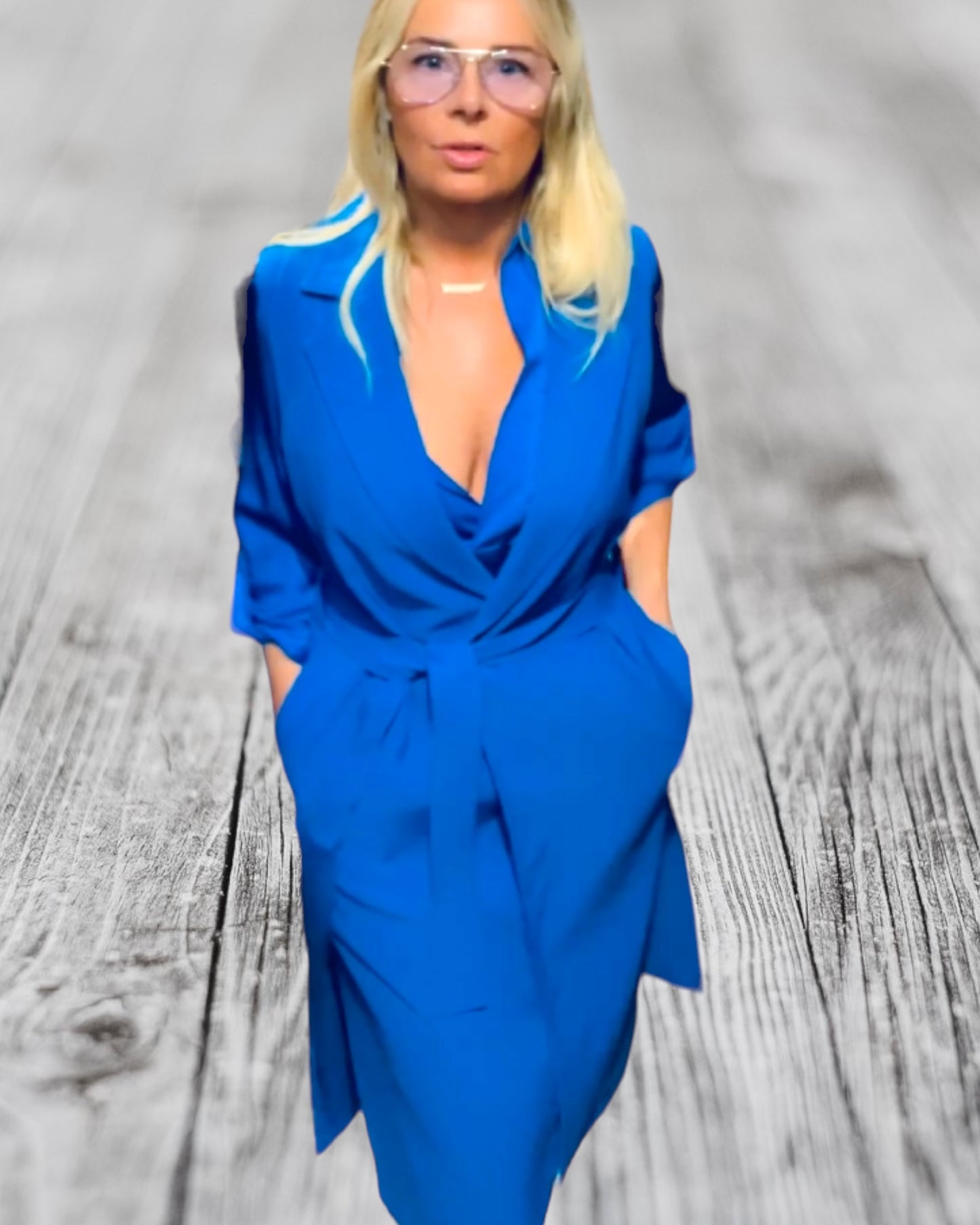 NY&Co Blue Vest