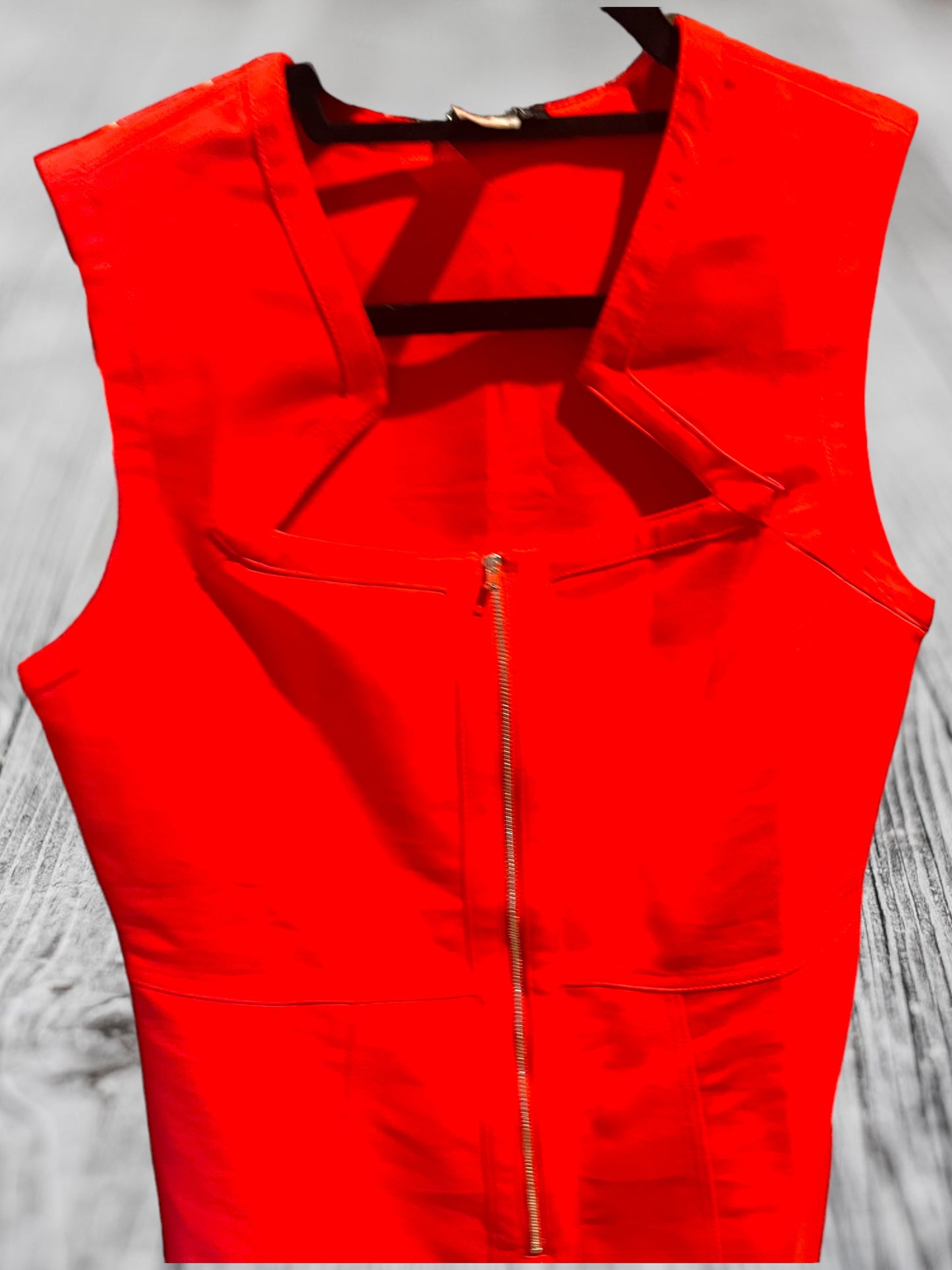 Venus red short dress